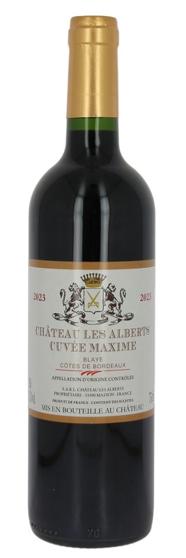 Bouteille Maxime — Château les Alberts
