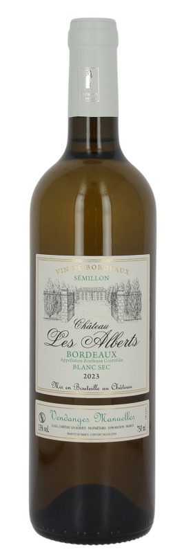 Bouteille Bordeaux Blanc — Château les Alberts
