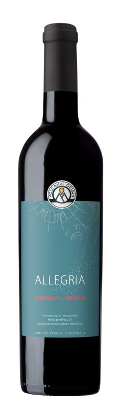 Bouteille Cinsault Abuelo (Vin sans sulfites ajoutés) — Allegria