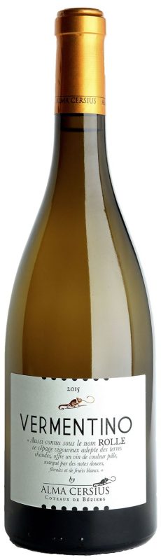 Bouteille Rolle (Vermentino) by Alma Cersius — Alma Cersius