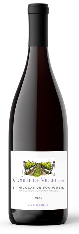 Bouteille Coulée de Violettes — Domaine Amirault - Clos des Quarterons