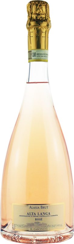 Bouteille Alasia Rosé Brut, Alta Langa — Araldica Castelvero Piemonte