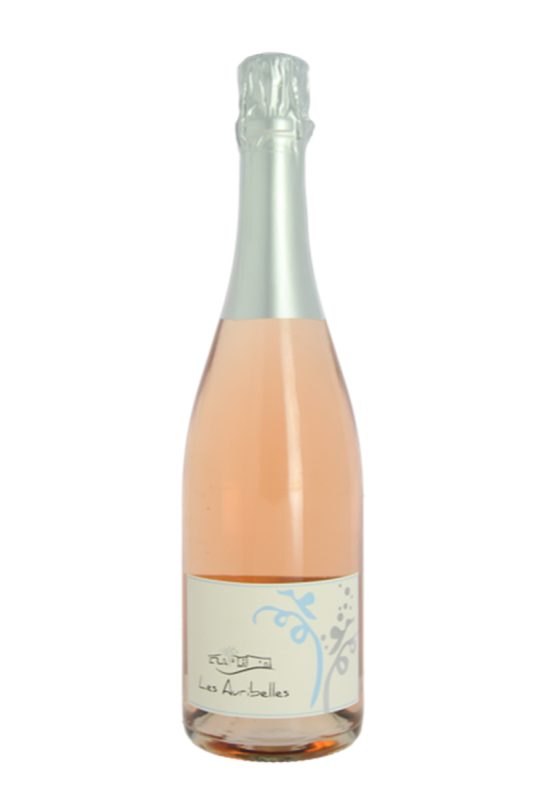 Bouteille Les Auribelles Vin Mousseux rosé brut — Mas des Auribelles