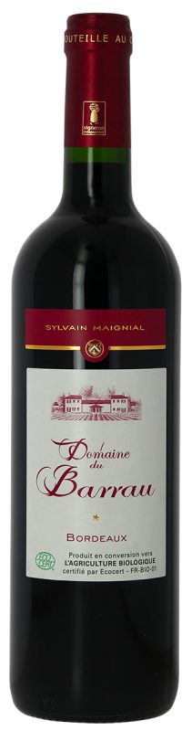 Bouteille Bordeaux Rouge — Domaine du Barrau