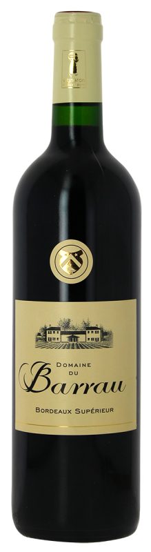 Bouteille Bordeaux supérieur Rouge — Domaine du Barrau