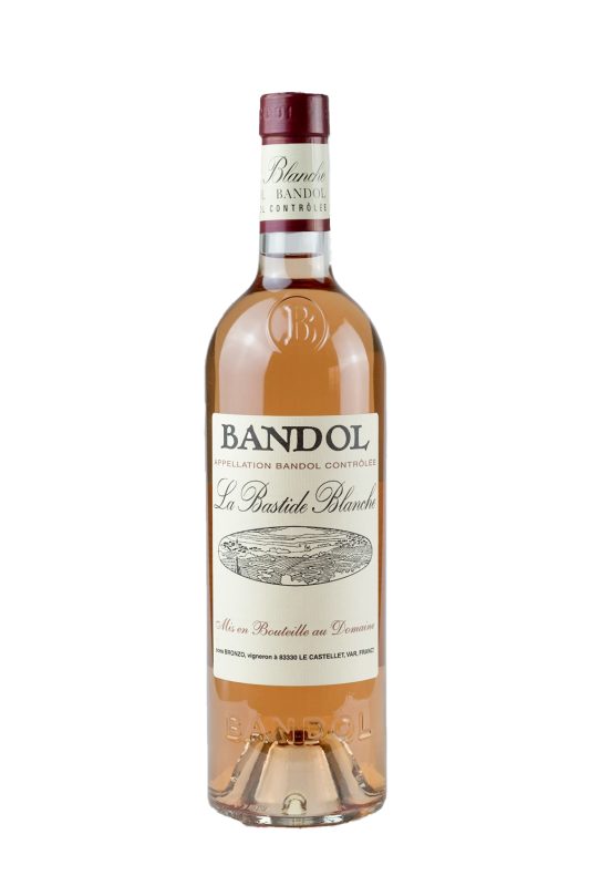Bouteille Bandol Rosé — La Bastide Blanche