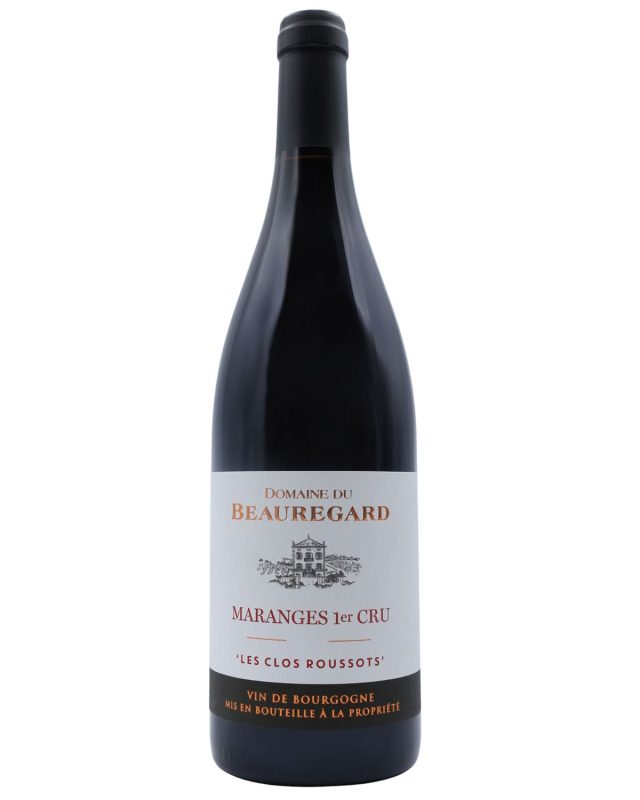 Bouteille Maranges 1er cru Les Clos Roussots — DOMAINE DU BEAUREGARD