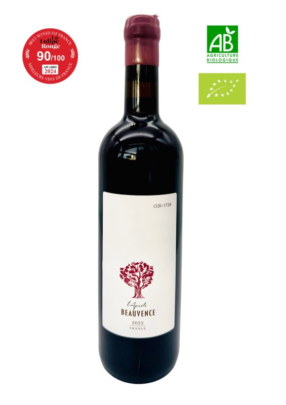 Bouteille L'Aparté rouge - AOP Luberon BIO — Domaine Beauvence
