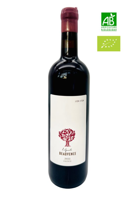 Bouteille L'Aparté rouge - AOP Luberon BIO — Domaine Beauvence