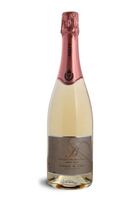 Bouteille Crémant de Loire Rosé — Château de Bellevue