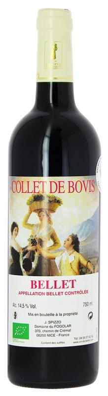 Bouteille Bellet Rouge — Bellet -Collet de Bovis