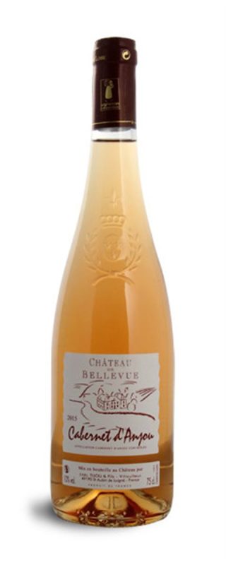 Bouteille Cabernet d'Anjou Rosé — Château de Bellevue