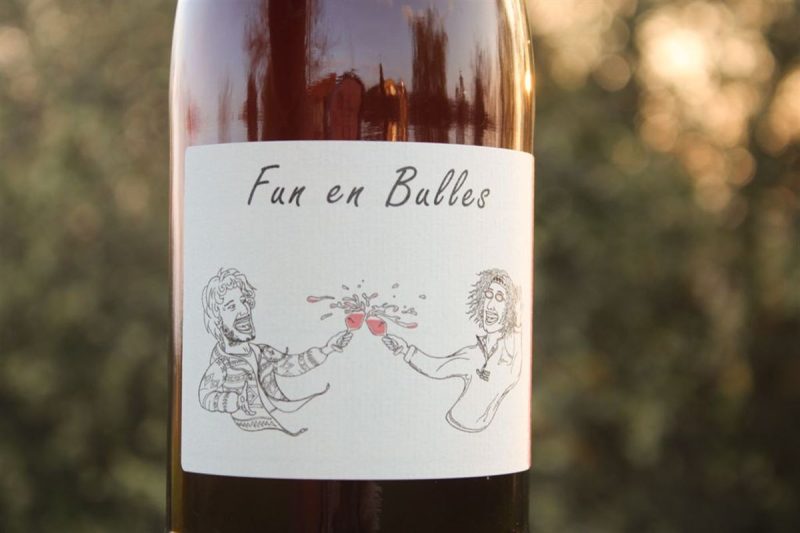 Bouteille Fun en Bulle — Domaine de La Belle
