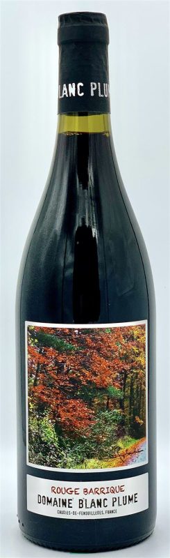 Bouteille Rouge Barrique — Domaine Blanc Plume