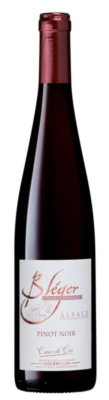 Bouteille Pinot Noir Coeur de Cru — Domaine BLEGER Claude et Christophe
