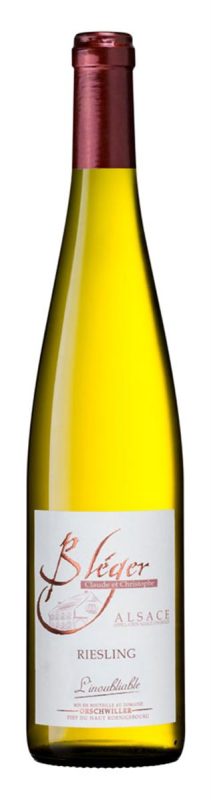 Bouteille Riesling l'Inoubliable — Domaine BLEGER Claude et Christophe