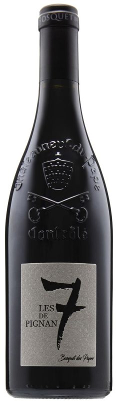 Bouteille Les 7 de Pignan — Domaine Bosquet des Papes