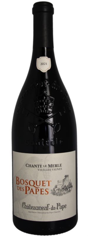 Bouteille Chante le Merle Vieilles Vignes — Domaine Bosquet des Papes
