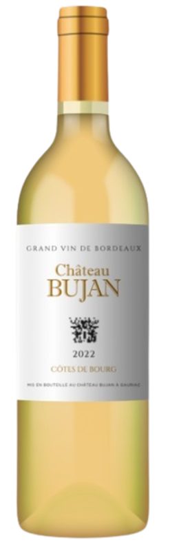 Bouteille Côtes de Bourg Blanc — CHATEAU BUJAN