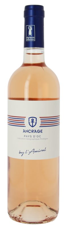 Bouteille ANCRAGE ROSE — BY L'AMIRAL