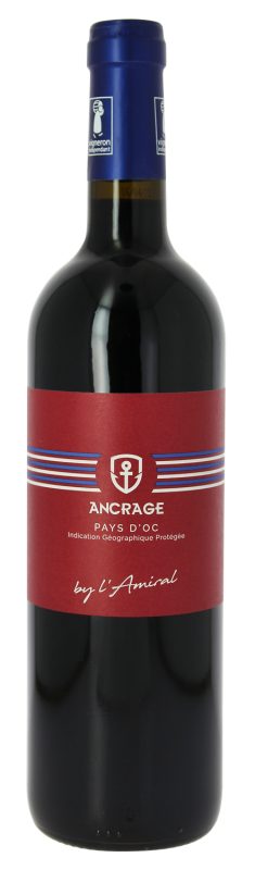 Bouteille ANCRAGE ROUGE — BY L'AMIRAL