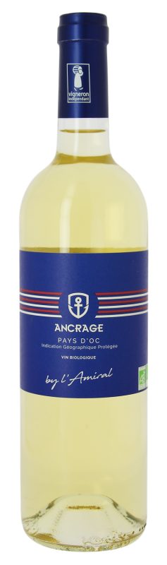 Bouteille ANCRAGE BLANC — BY L'AMIRAL