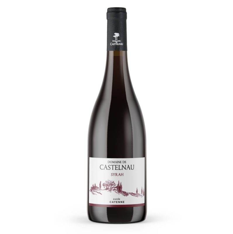 Bouteille SYRAH - CAYENNE — Domaine de Castelnau
