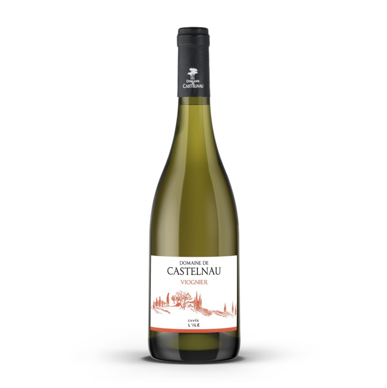 Bouteille VIOGNIER - L'ÎLE — Domaine de Castelnau