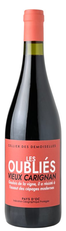 Bouteille Vieux Carignan - Les Oubliés — Cellier des Demoiselles