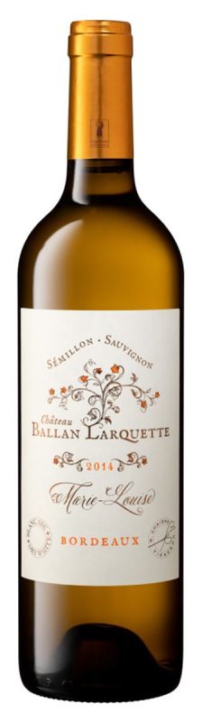 Bouteille Château Ballan-Larquette - Marie-Louise — Vignobles Chaigne et Fils