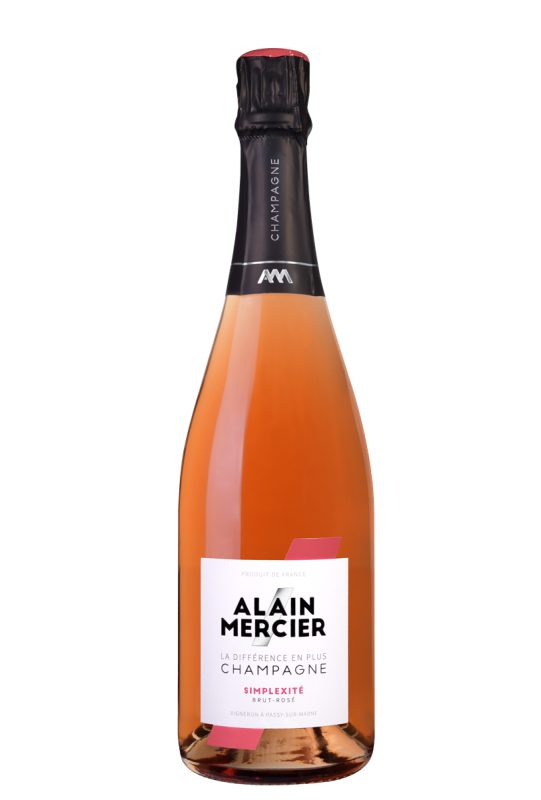 Bouteille Simplexité - Brut Rosé — Champagne Alain Mercier & Fils