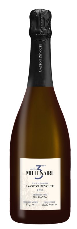 Bouteille Cuvée du 3ème Millénaire Pinot Noir — Champagne Révolte
