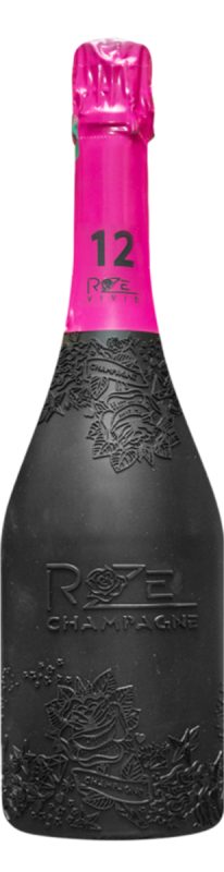 Bouteille Skin N° 12 - Cuvée Rosé - Brut Nature — CHAMPAGNE ROZE