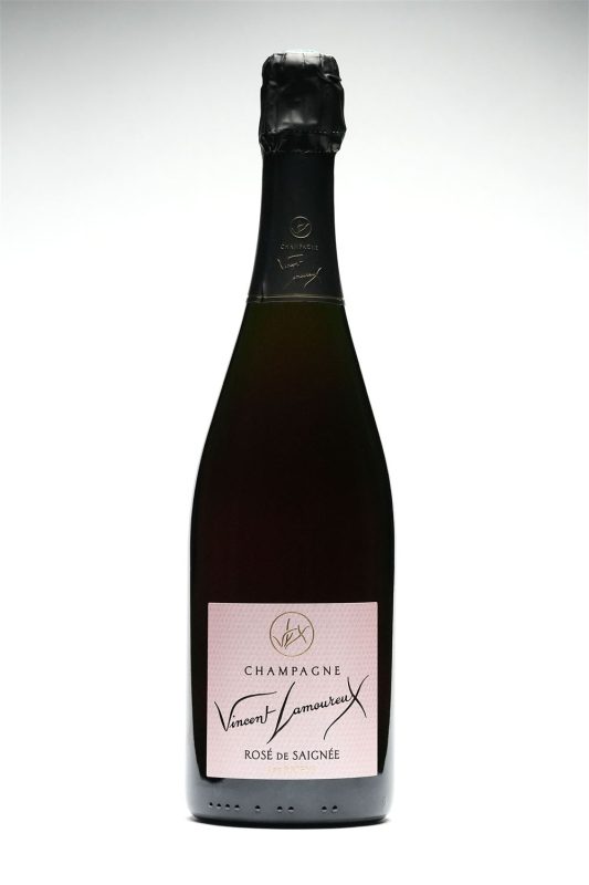 Bouteille Rosé de Saignée — Champagne Vincent Lamoureux