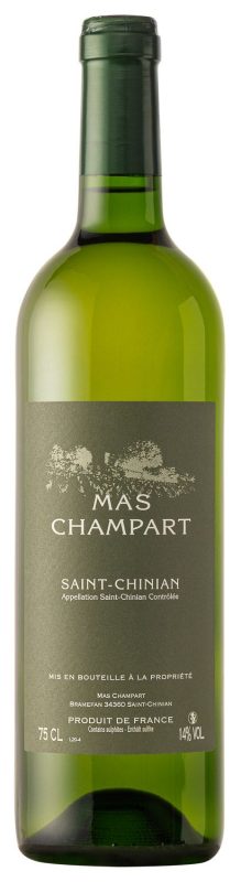 Bouteille Le Blanc — DOMAINE MAS CHAMPART