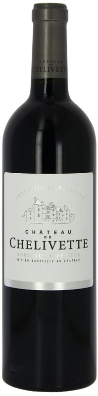 Bouteille Bordeaux supérieur Rouge — Château de Chelivette