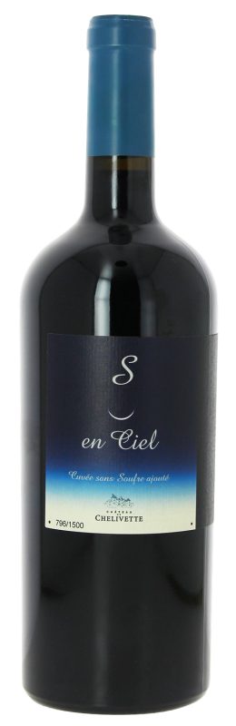 Bouteille S en ciel — Château de Chelivette