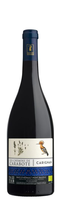 Bouteille Carignan — Les Chemins de Carabote