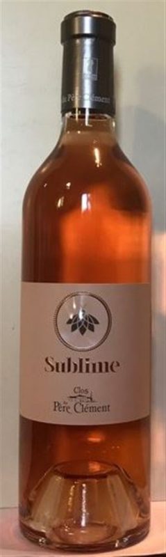 Bouteille SUBLIME — Clos du Père Clément
