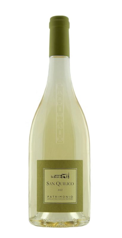 Bouteille Patrimonio Blanc — Clos San Quilico