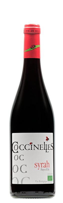 Bouteille Syrah — Château des Coccinelles