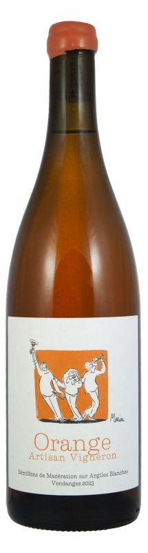Bouteille Orange Cire vin orange bio — Château de Cranne