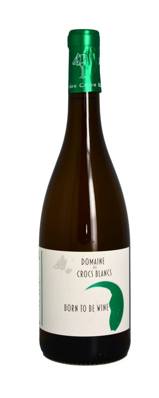 Bouteille Born to be wine — Domaine des Crocs Blancs