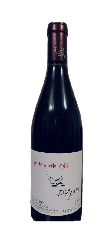 Bouteille YO NO PUEDO MAS — MAS D'AGALIS