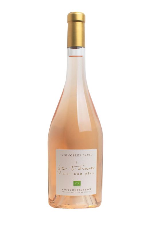Bouteille Je t'aime moi non plus — Vignobles David