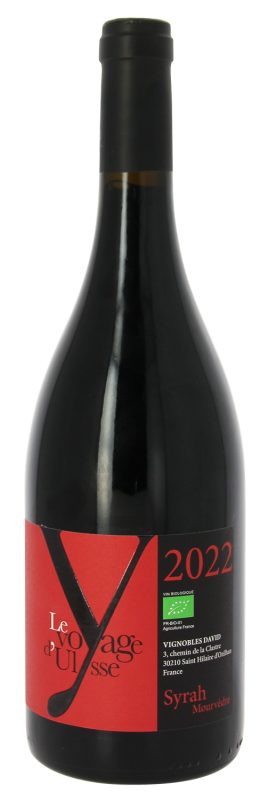 Bouteille Le Voyage d'Ulysse — Vignobles David