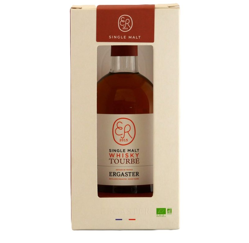 Bouteille Whisky Single Malt Tourbé 003 Biologique Ergaster — Distillerie Ergaster