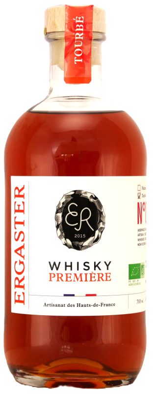 Bouteille WHISKY PREMIERE TOURBE 002 Bio-FR-09 — Distillerie Ergaster