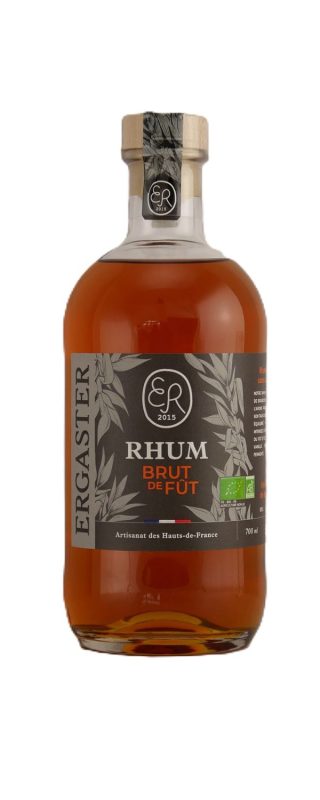 Bouteille Rhum Ambré Brut de Fut 58% — Distillerie Ergaster