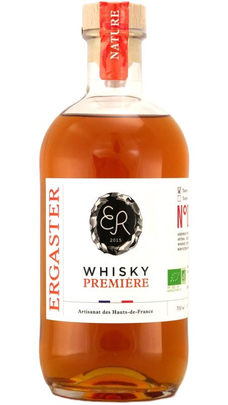 Bouteille WHISKY PREMIERE NATURE 003 Bio-FR-09 — Distillerie Ergaster